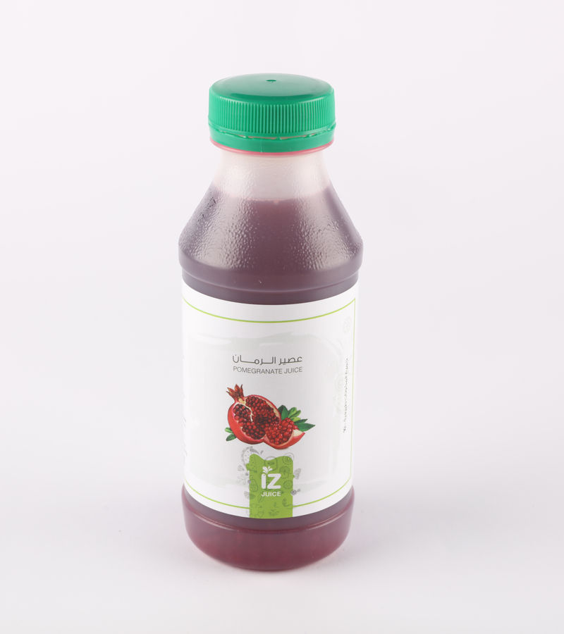 IZ Pomegranate juice bottle